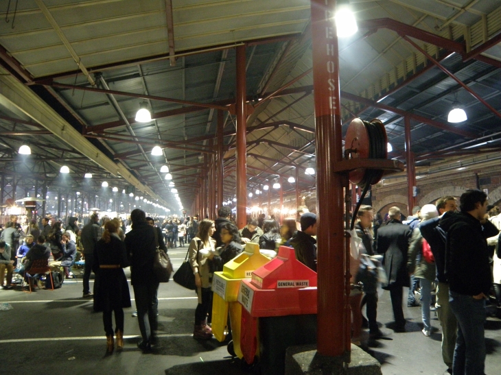 Night Winter Victoria Market