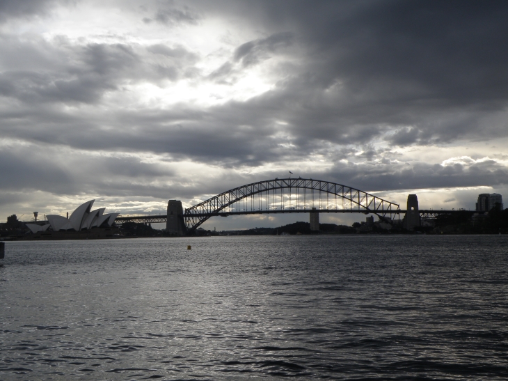 Sydney - Vue sur le Harbour Bridge et l'Opera House